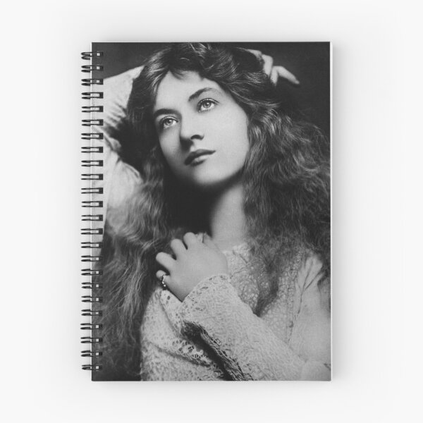 Item preview, 1900 Broadway and Hollywood actress Maude Fealy fine art black and white vintage female scarlet portrait photograph designed and sold by Astrid Arkhangelsky.