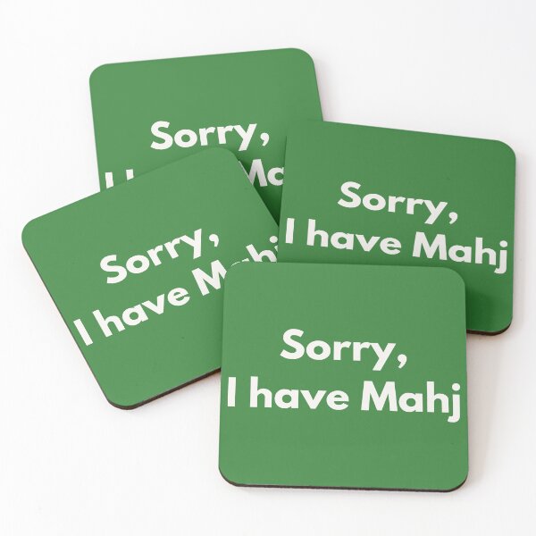 Item preview, Sorry I have mahj | Funny Mahjong Player Design | American Mahjong Gift designed and sold by tziggles.