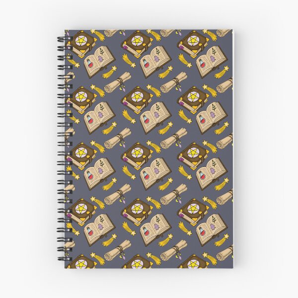 Item preview, Witchy Magic Spell Book & Scrolls Seamless Pattern designed and sold by Elatedowl.