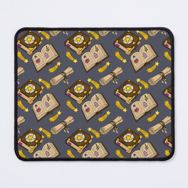 Item preview, Witchy Magic Spell Book & Scrolls Seamless Pattern designed and sold by Elatedowl.