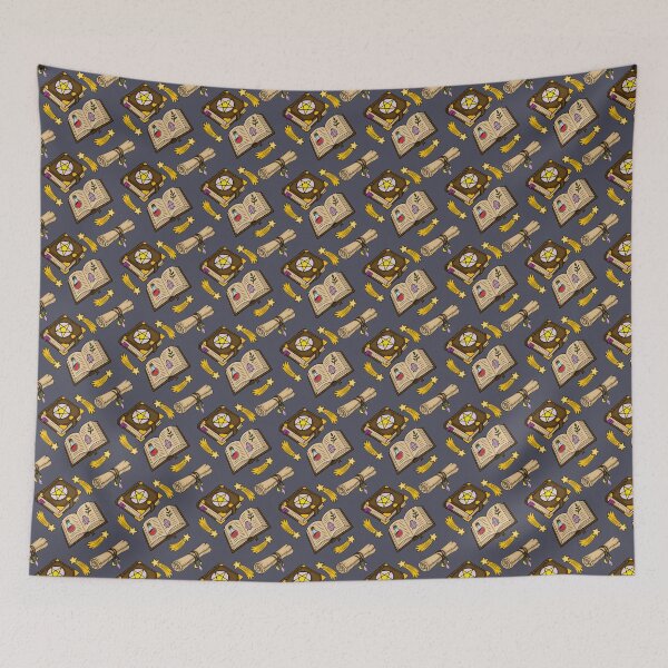 Item preview, Witchy Magic Spell Book & Scrolls Seamless Pattern designed and sold by Elatedowl.