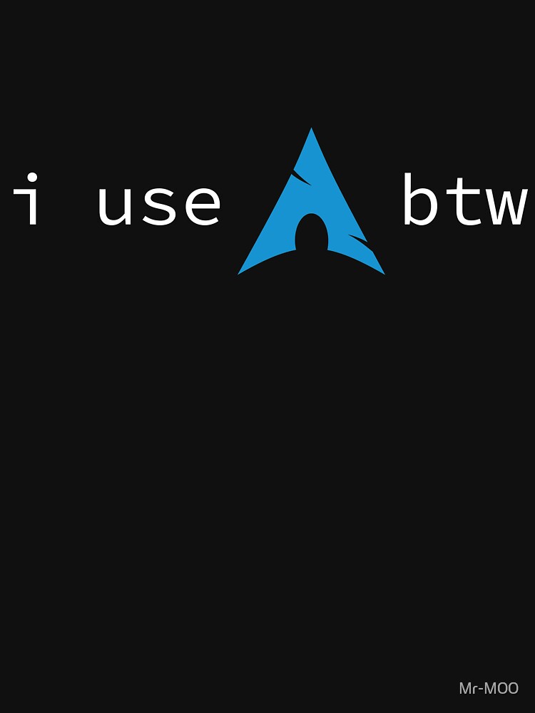 Thumbnail 7 of 7, Classic T-Shirt, i use arch btw designed and sold by Mr-M00.