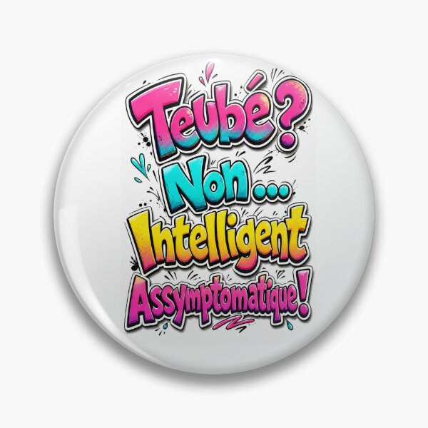 Artikelvorschau, Idiot? Nein … Intelligent und symptomfrei! In Farbe!! entworfen und verkauft von MichetCallMeGod.