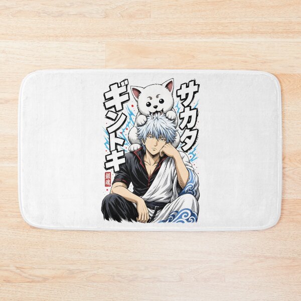 Item preview, Silver Hair Samurai Giant White Dog Biting Head Graphic designed and sold by sidki-SDK.