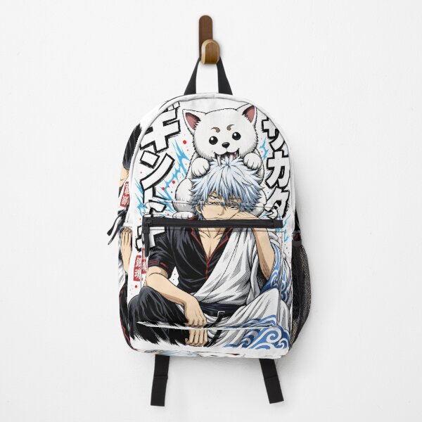 Item preview, Silver Hair Samurai Giant White Dog Biting Head Graphic designed and sold by sidki-SDK.