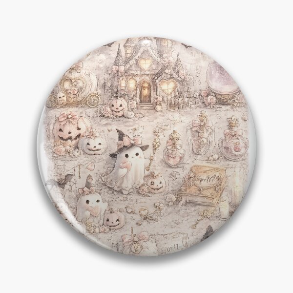 Item preview, Halloween Coquette | Cute Ghosts and Crystal Ball designed and sold by Blush and Bloom.