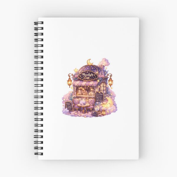 Item preview, Moonlight Potion Café Sticker designed and sold by blossomfun.