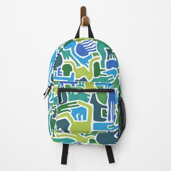 Item preview, Critter World Green Blue designed and sold by mattcgriffiths.
