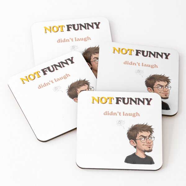 Item preview, Not Funny Didn't Laugh designed and sold by Penguin Mood .