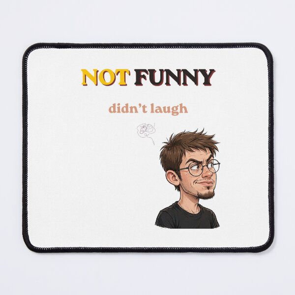 Item preview, Not Funny Didn't Laugh designed and sold by Penguin Mood .