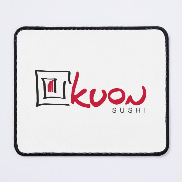 Item preview, Kuon Sushi Modern Japanese Red Typography Logo designed and sold by XiaShope.