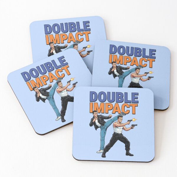 Item preview, Doublie Impact (Comic book version of Jean Claude Van Damme) designed and sold by tigrootiger.