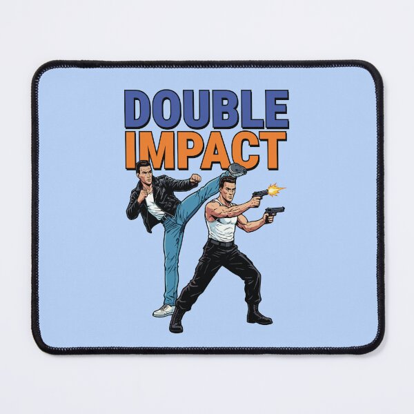 Item preview, Doublie Impact (Comic book version of Jean Claude Van Damme) designed and sold by tigrootiger.