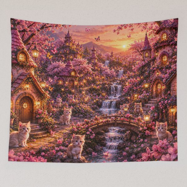 Item preview, Enchanted Cottagecore Puzzle designed and sold by Gold&pixels.