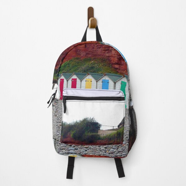 Item preview, Budleigh Salterton Beach Huts Jurassic Coast designed and sold by AndyEvansPhotos.