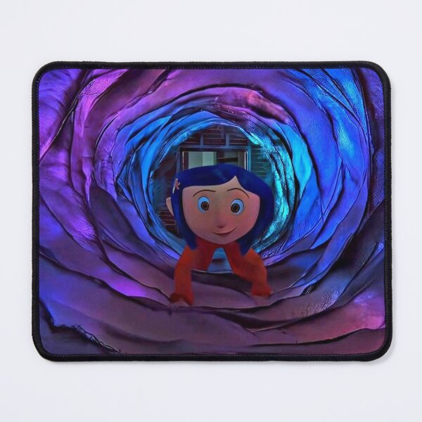Item preview, swirling tunnel coraline designed and sold by rebekawood.