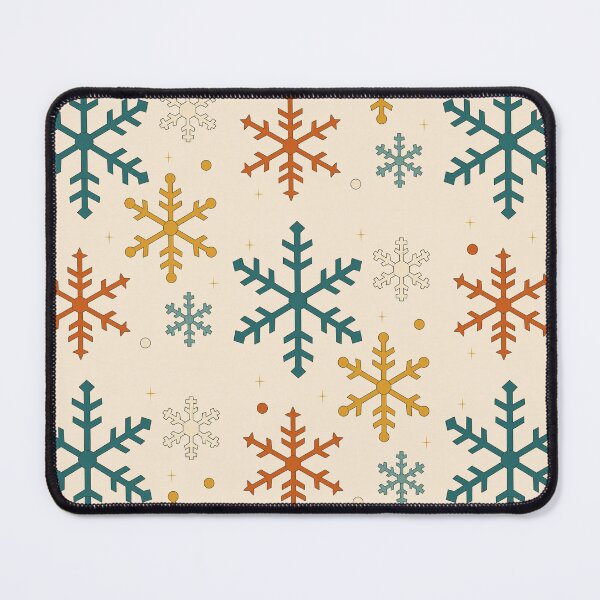 Item preview, Retro Geometric Snowflakes — Mid Century Modern Christmas designed and sold by Planthem.
