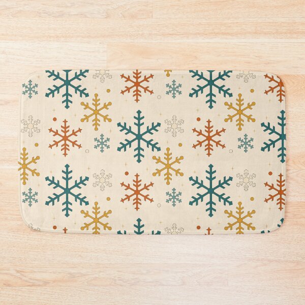 Item preview, Retro Geometric Snowflakes — Mid Century Modern Christmas designed and sold by Planthem.