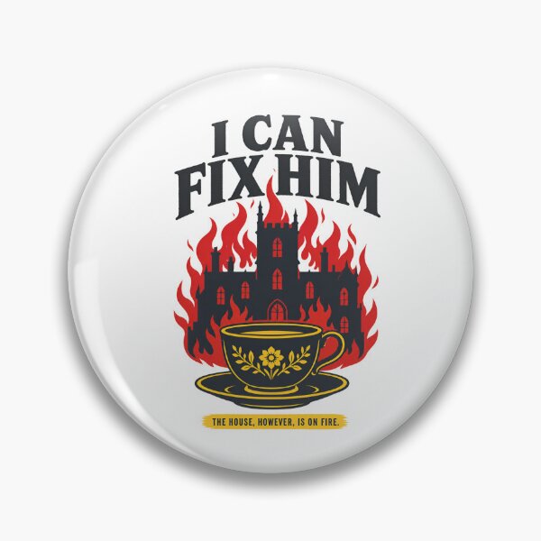 Item preview, Jane Eyre: I Can Fix Him, but Thornfield Is on Fire designed and sold by Fenay Designs.