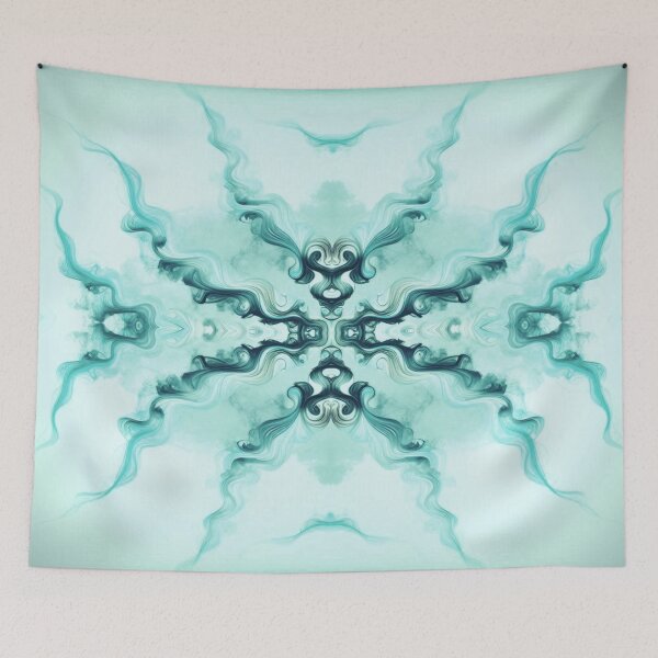 Item preview, Turquoise Symmetry – Fluid Energy designed and sold by Catfcreations.