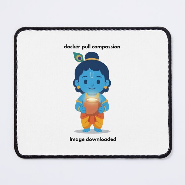 Item preview, docker pull compassion | Docker Developer Sticker | DevOps Tech Humor designed and sold by BhaktiByte.
