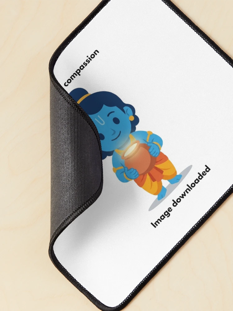 Thumbnail 2 of 5, Mouse Pad, docker pull compassion | Docker Developer Sticker | DevOps Tech Humor designed and sold by BhaktiByte.