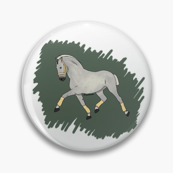 Item preview, Misty, Grey Dapple Horse (Full) designed and sold by EquusStickers.