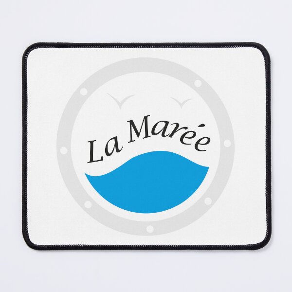 Item preview, La Maree Ocean Waves Porthole Maritime Logo designed and sold by XiaShope.