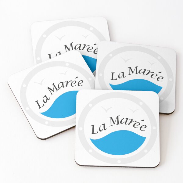 Item preview, La Maree Ocean Waves Porthole Maritime Logo designed and sold by XiaShope.
