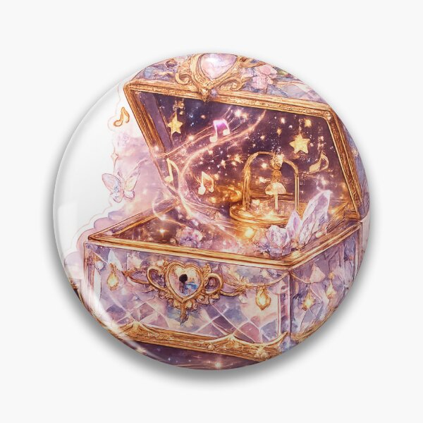 Item preview, Crystal Melody Music Box Sticker designed and sold by blossomfun.