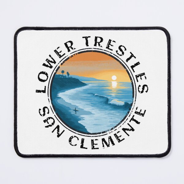 Item preview, Lower Trestles - San Clemente (with Black Lettering) designed and sold by VelvetRoom.