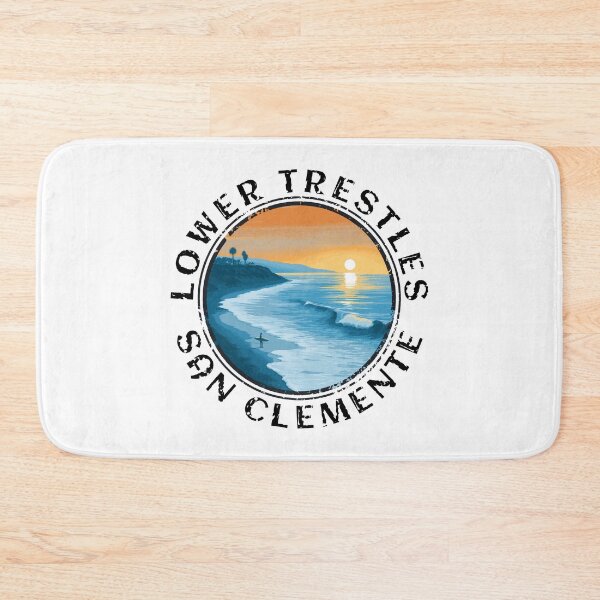 Item preview, Lower Trestles - San Clemente (with Black Lettering) designed and sold by VelvetRoom.