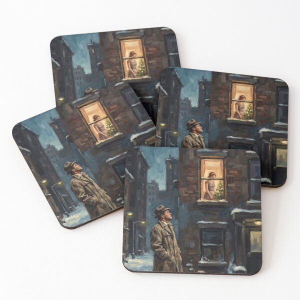 Item preview, The Apartment Romantic Comedy Fine Art Tribute designed and sold by Art's Diner.