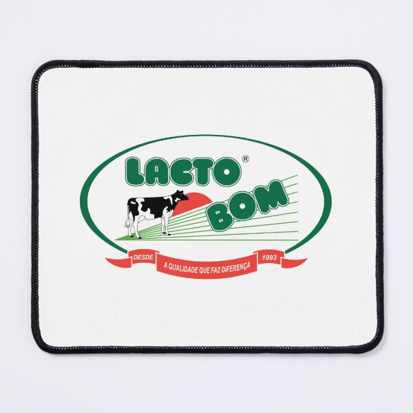 Item preview, Lacto Bom Dairy Farm Cow Oval Logo designed and sold by XiaShope.