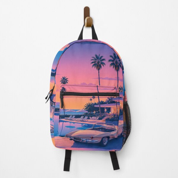 Item preview, California Daydream Poolside Sunset designed and sold by rebekawood.