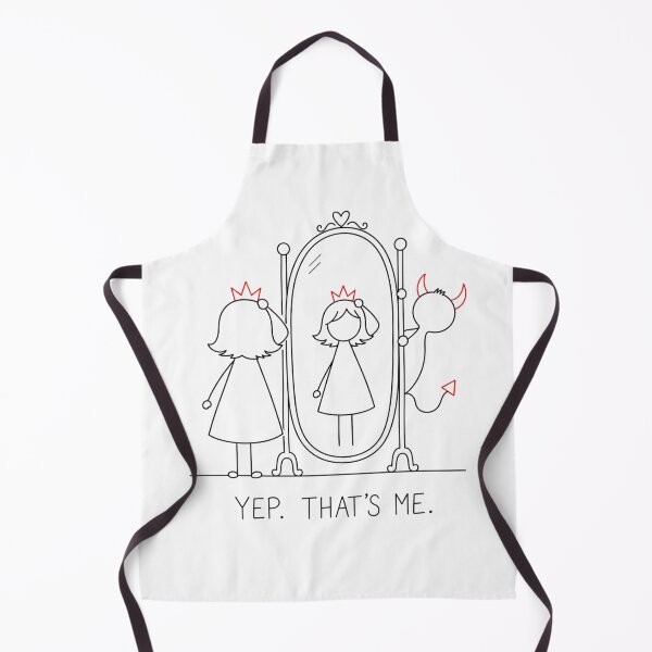 Item preview, Yep. That's Me. | Princess & Devil Self Acceptance Quote designed and sold by byMosia.