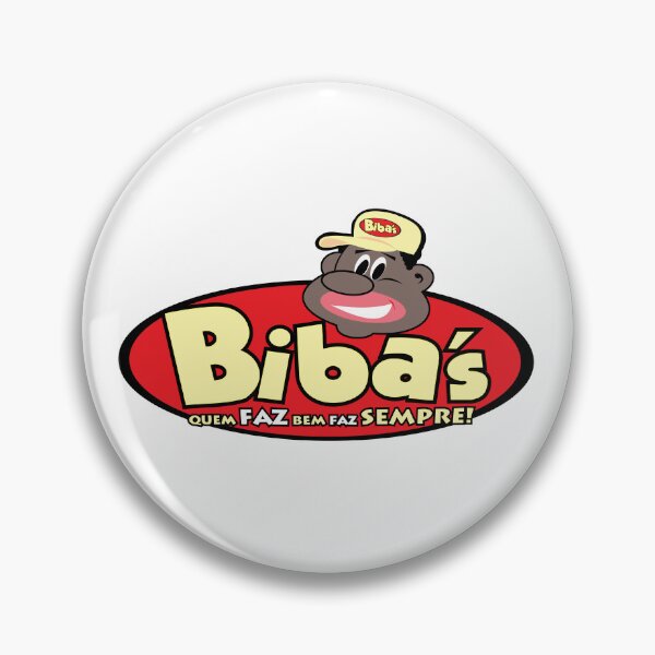Item preview, Lanchonete Bibas Mascot Cartoon Diner Badge Logo designed and sold by XiaShope.