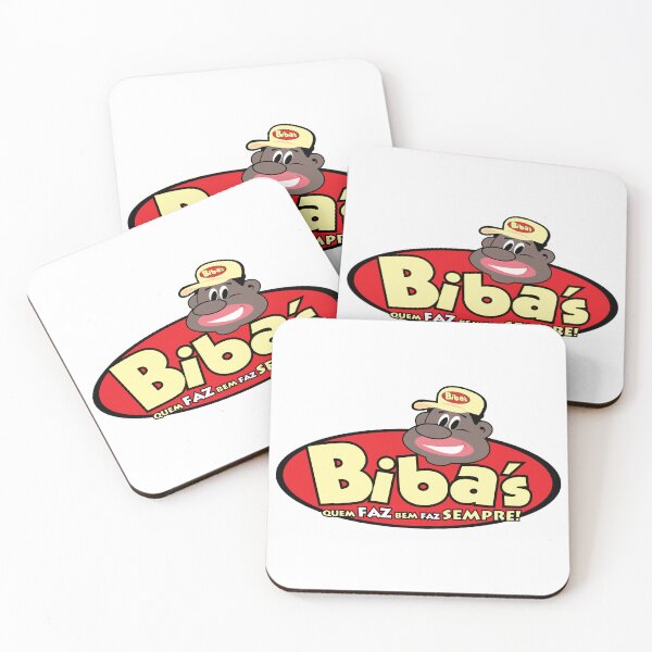 Item preview, Lanchonete Bibas Mascot Cartoon Diner Badge Logo designed and sold by XiaShope.