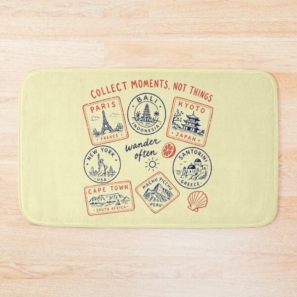 Item preview, Vintage Travel Stamp Design designed and sold by PrintandJoy.