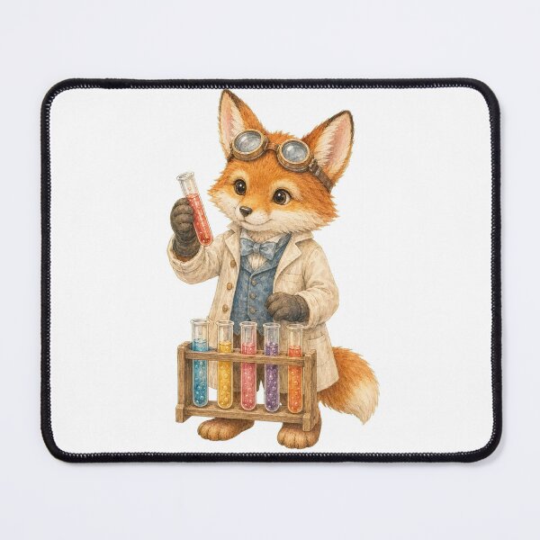Item preview, Cute Fox Scientist designed and sold by photoparadise22.