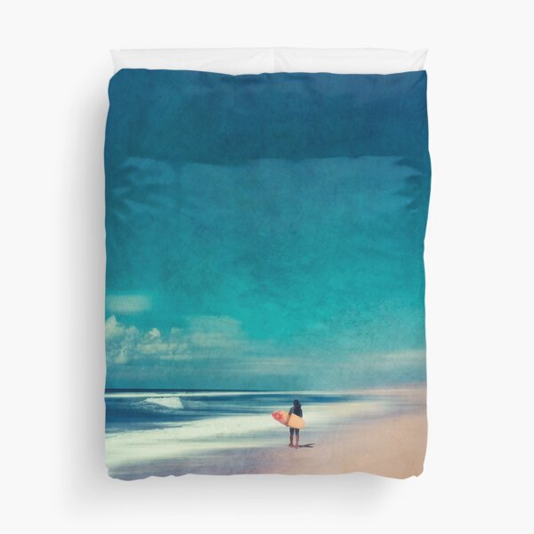Summer Days - Going Surfing Duvet Cover
