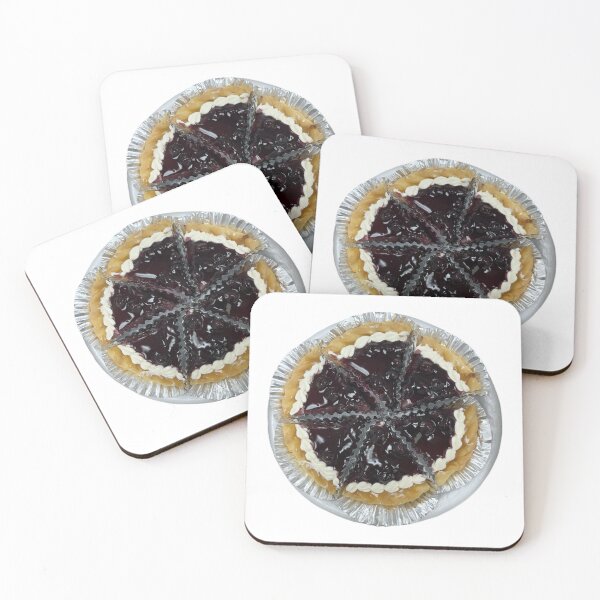 Item preview, sliced blueberry tart with cream cheese and jam topping designed and sold by pipikijung.