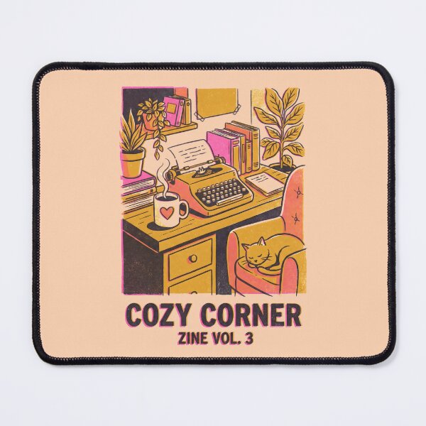 Item preview, Cozy Writer's Corner Vintage Reading Room Illustration designed and sold by FEBRICAST.