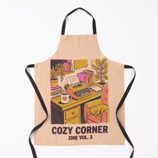 Item preview, Cozy Writer's Corner Vintage Reading Room Illustration designed and sold by FEBRICAST.