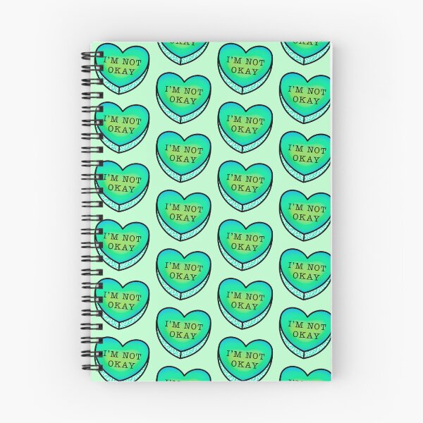 Item preview, I’m Not Okay - Blue Green Dots designed and sold by tyranicorntat.