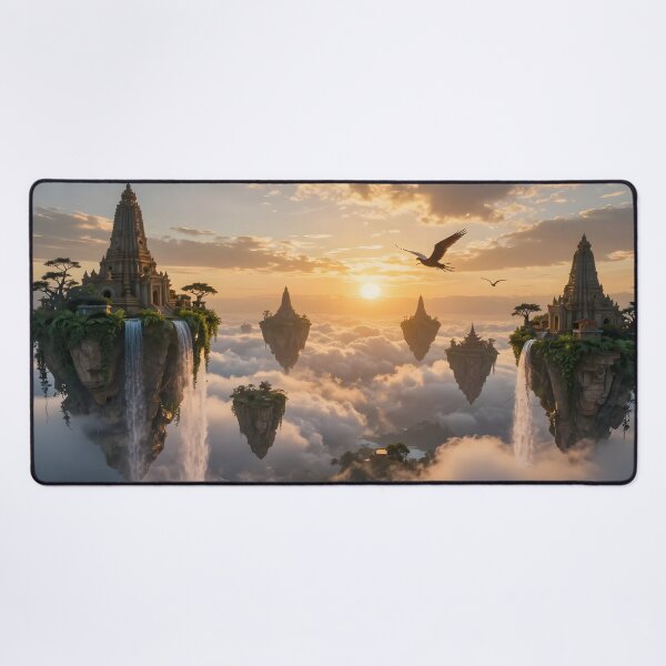 Item preview, Fantasy Islands in the Sky designed and sold by Fanta-sticky.