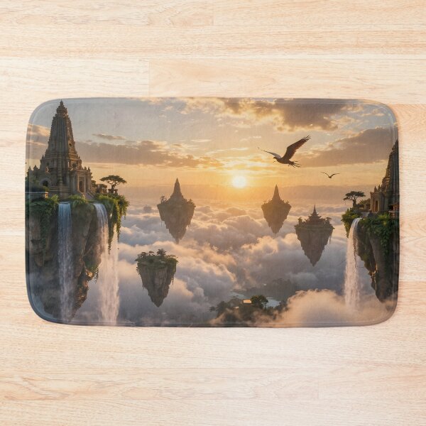 Item preview, Fantasy Islands in the Sky designed and sold by Fanta-sticky.