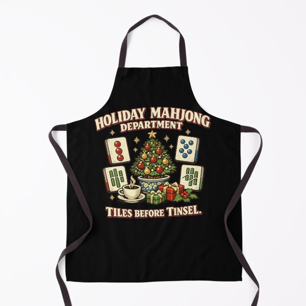 Item preview, Holiday Mahjong Department - Funny Christmas Mahjong designed and sold by Concrete Coffee Studio.