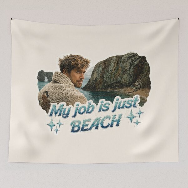 Item preview, Ryland Grace: My job is just beach designed and sold by hesjustken.