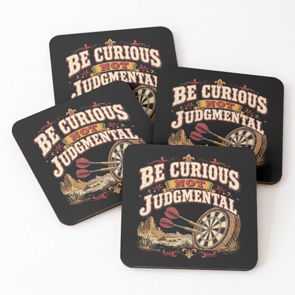 Item preview, Be curious, not judgmental designed and sold by Olena Du.